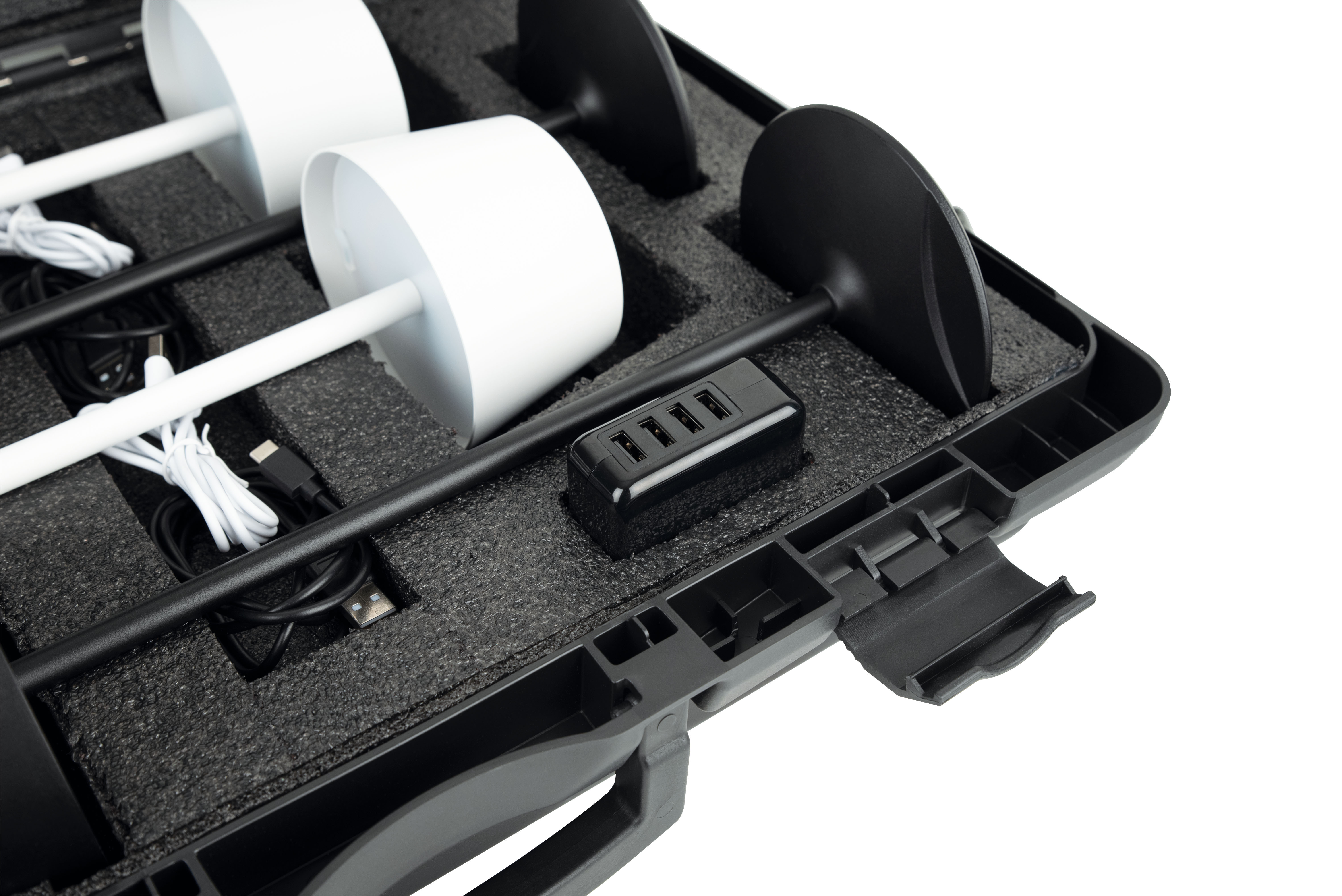 SHOWTEC Case for 4x EventLITE Table Hartplastikkoffer mit individueller Schaumstoffeinlage SHOWTEC Case for 4x EventLITE Table Hartplastikkoffer mit individueller Schaumstoffeinlage