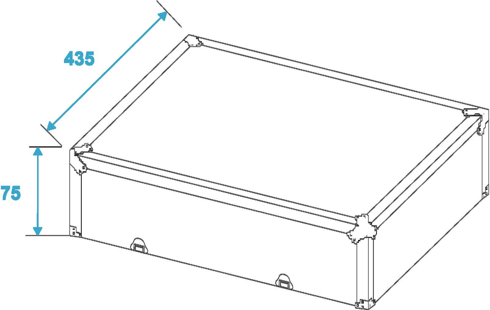 ROADINGER Plattenspieler-Case schwarz -S- ROADINGER Plattenspieler-Case schwarz -S-