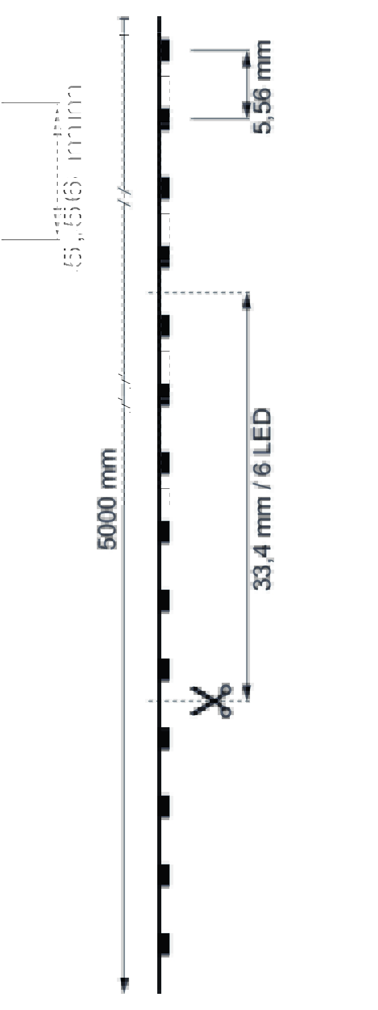 Standard, SMD, 24V-14W, 4000K, 5m