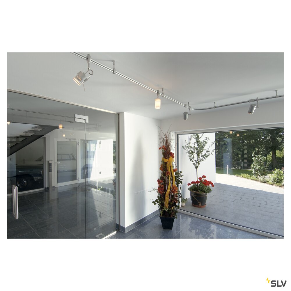 EASYTEC II Schiene, silbergrau 2m, inkl. 2 Endkappen EASYTEC II Schiene, silbergrau 2m, inkl. 2 Endkappen