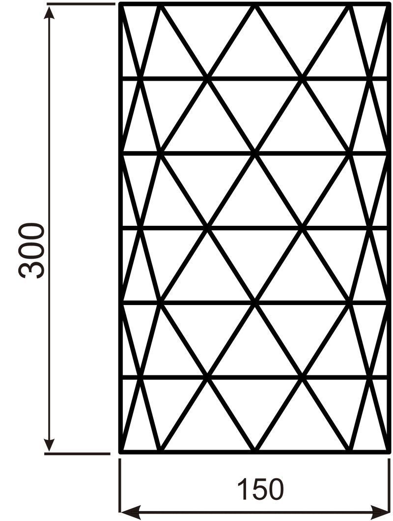 Asterope linear, 2x max. 25 W E14, Schwarz