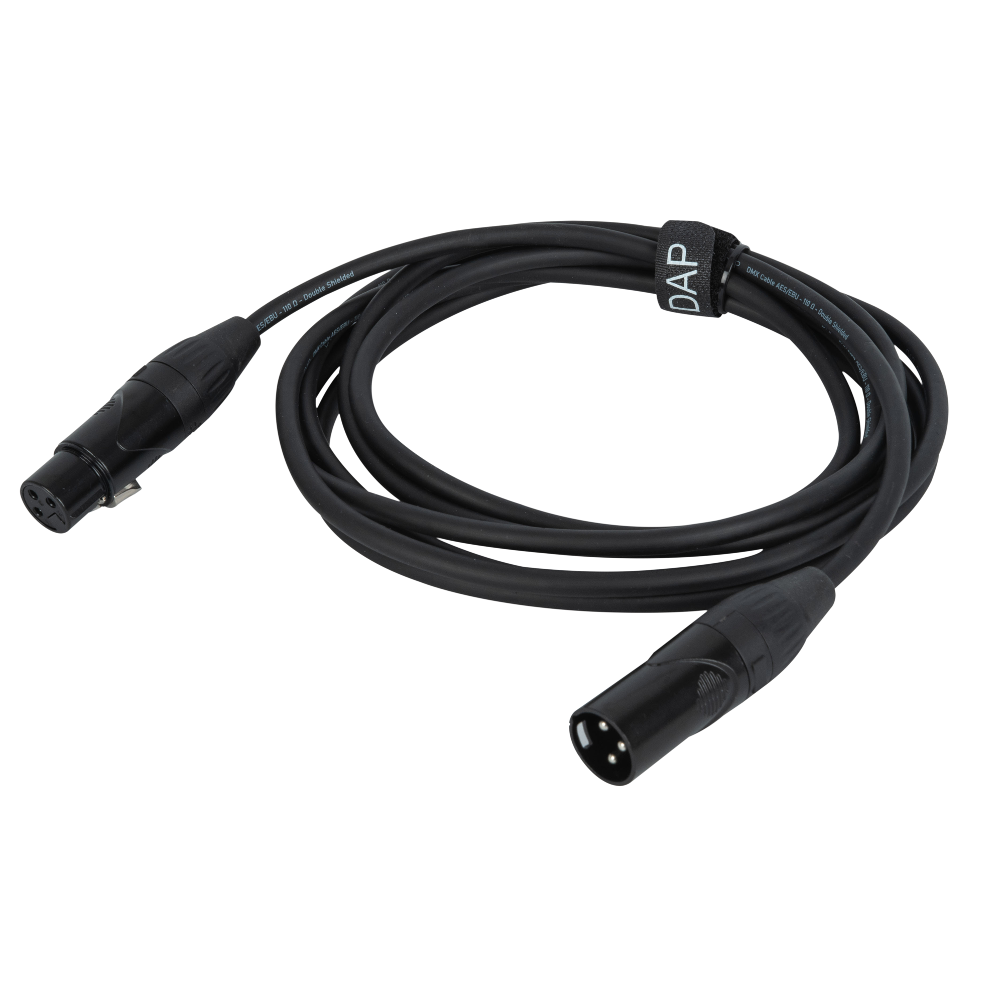 DAP FLX09 - DMX/AES-EBU XLR/M 3P to XLR/F 3P 1,5 m
