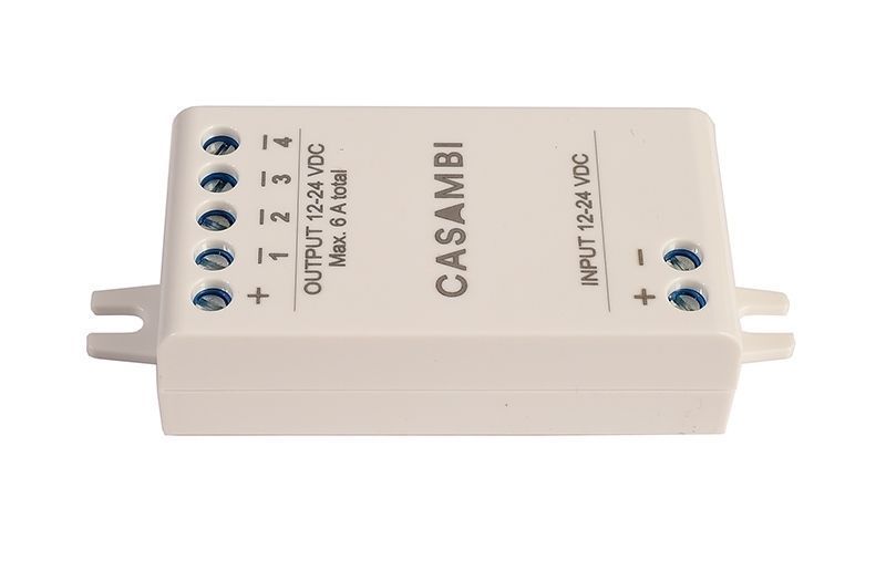 Casambi BT Dimmer CBU-PWM4 (CV, 12-24V, 6A DC)