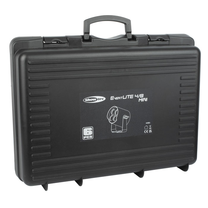 SHOWTEC Case for 6x EventLITE 4/8 Mini Mit Platz für Zubehör