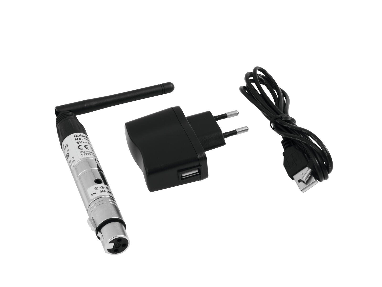 EUROLITE QuickDMX Funkempfänger EUROLITE QuickDMX Funkempfänger