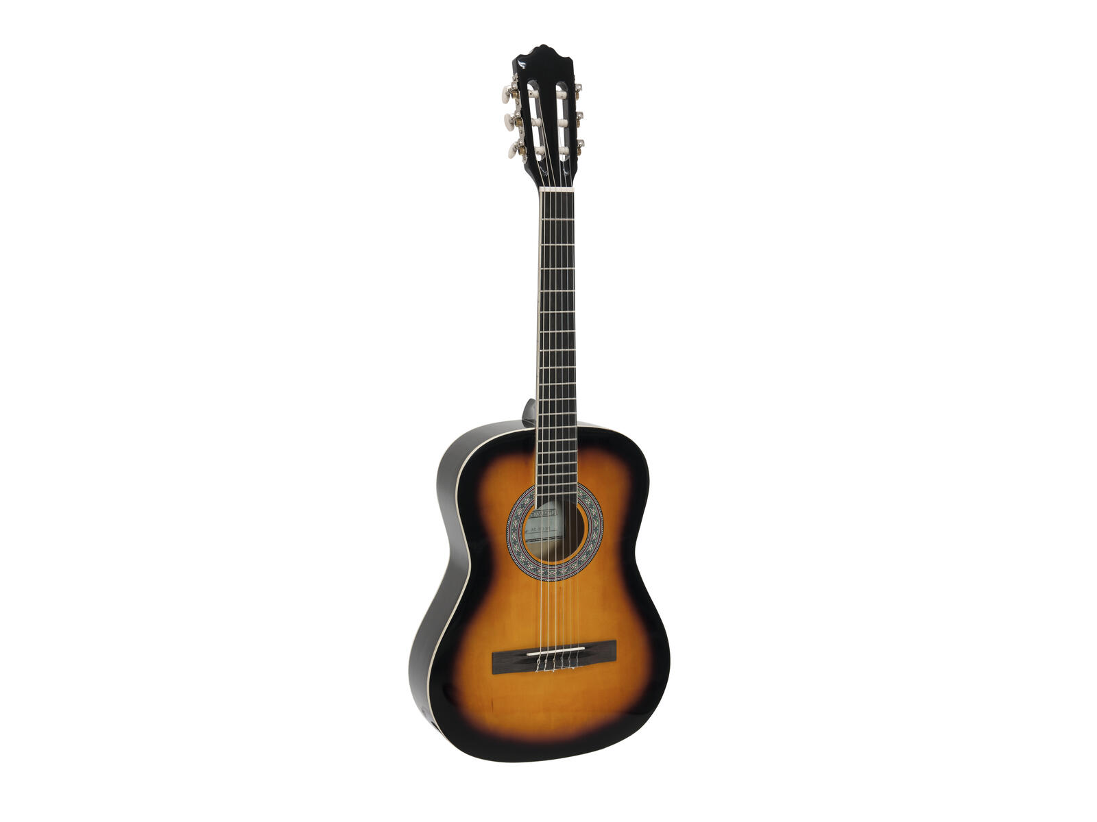 DIMAVERY AC-303 Klassikgitarre 3/4 sunburst DIMAVERY AC-303 Klassikgitarre 3/4 sunburst