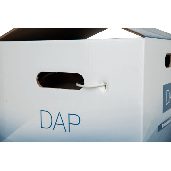 DAP SPC-275-DCA-s2-d0-a3 - CPR Speaker Cable NEN 8012 - 2x 0,75 mm²- 300 m - weiß