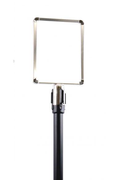 Aluminium Rahmen 330 x 246mm für Absperrpfosten Aluminium Rahmen 330 x 246mm für Absperrpfosten