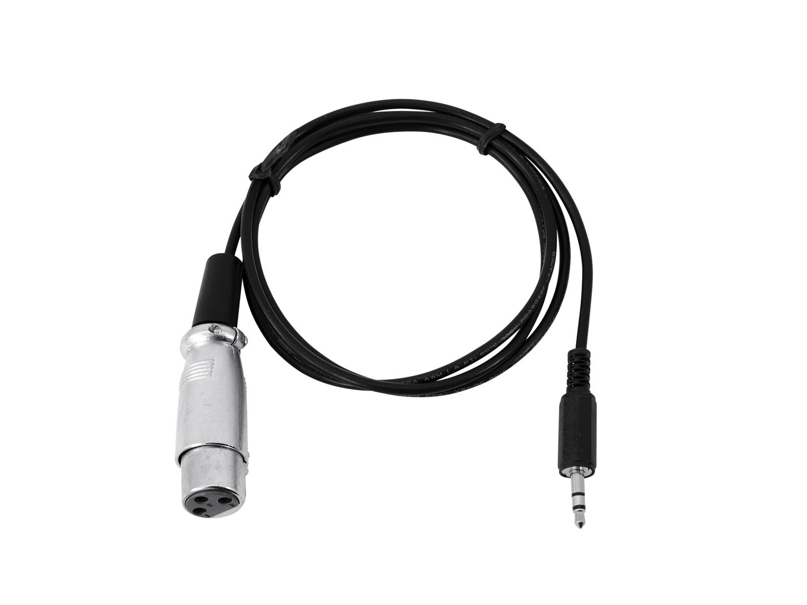 EUROLITE DMX-Adapter OUT Klinke 3,5/XLR 1m EUROLITE DMX-Adapter OUT Klinke 3,5/XLR 1m