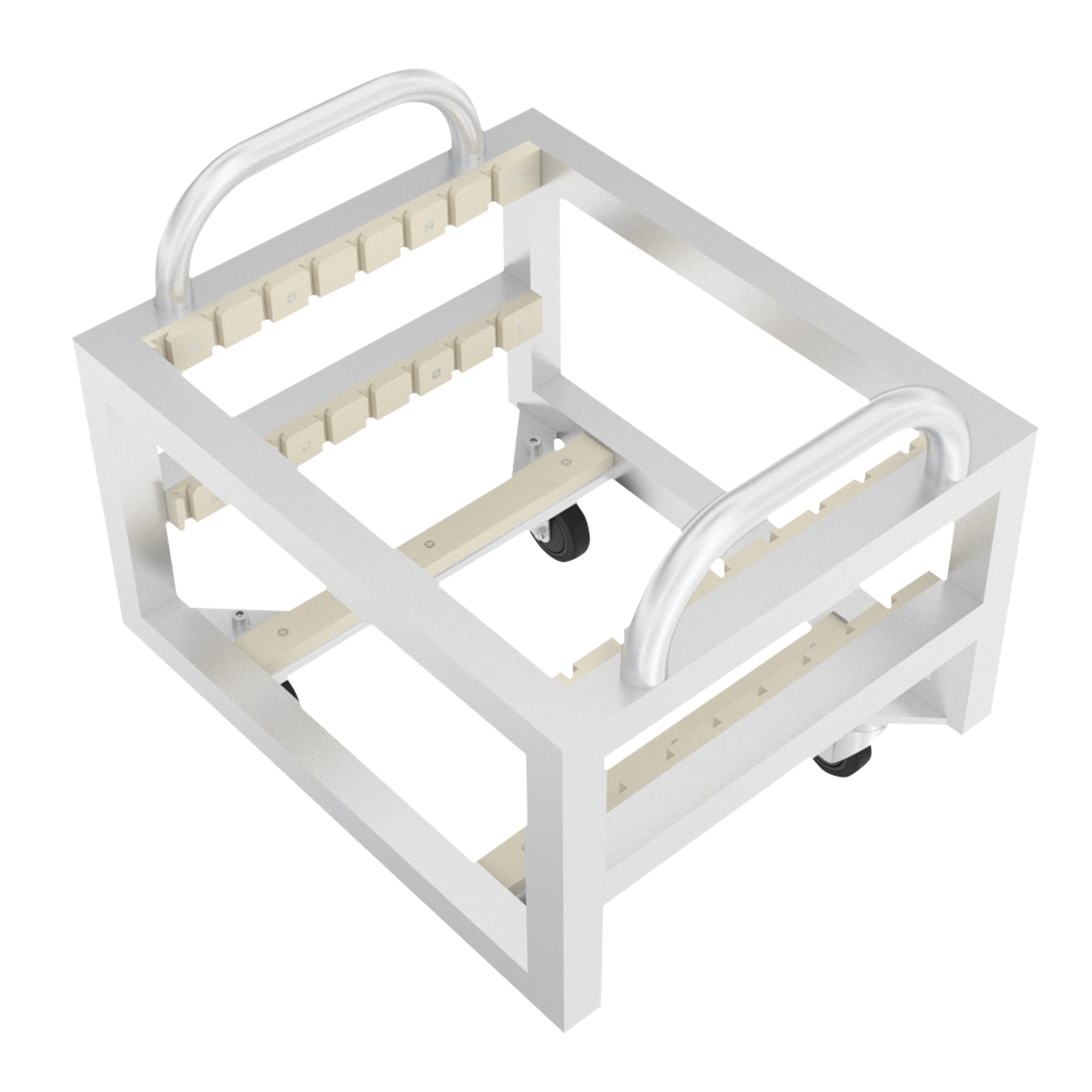 MILOS Base Plate Trolley For 8x 600 x 600 mm Base Plate Bodenplatten Trolley MILOS Base Plate Trolley For 8x 600 x 600 mm Base Plate Bodenplatten Trolley