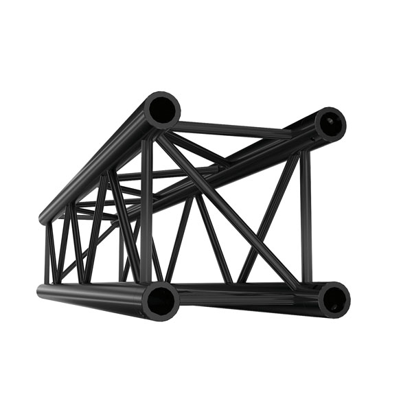 MILOS Pro-30 Square F Truss - Straight - Heavy Duty QTVF2500 - 2500 mm - heavy duty - black - F