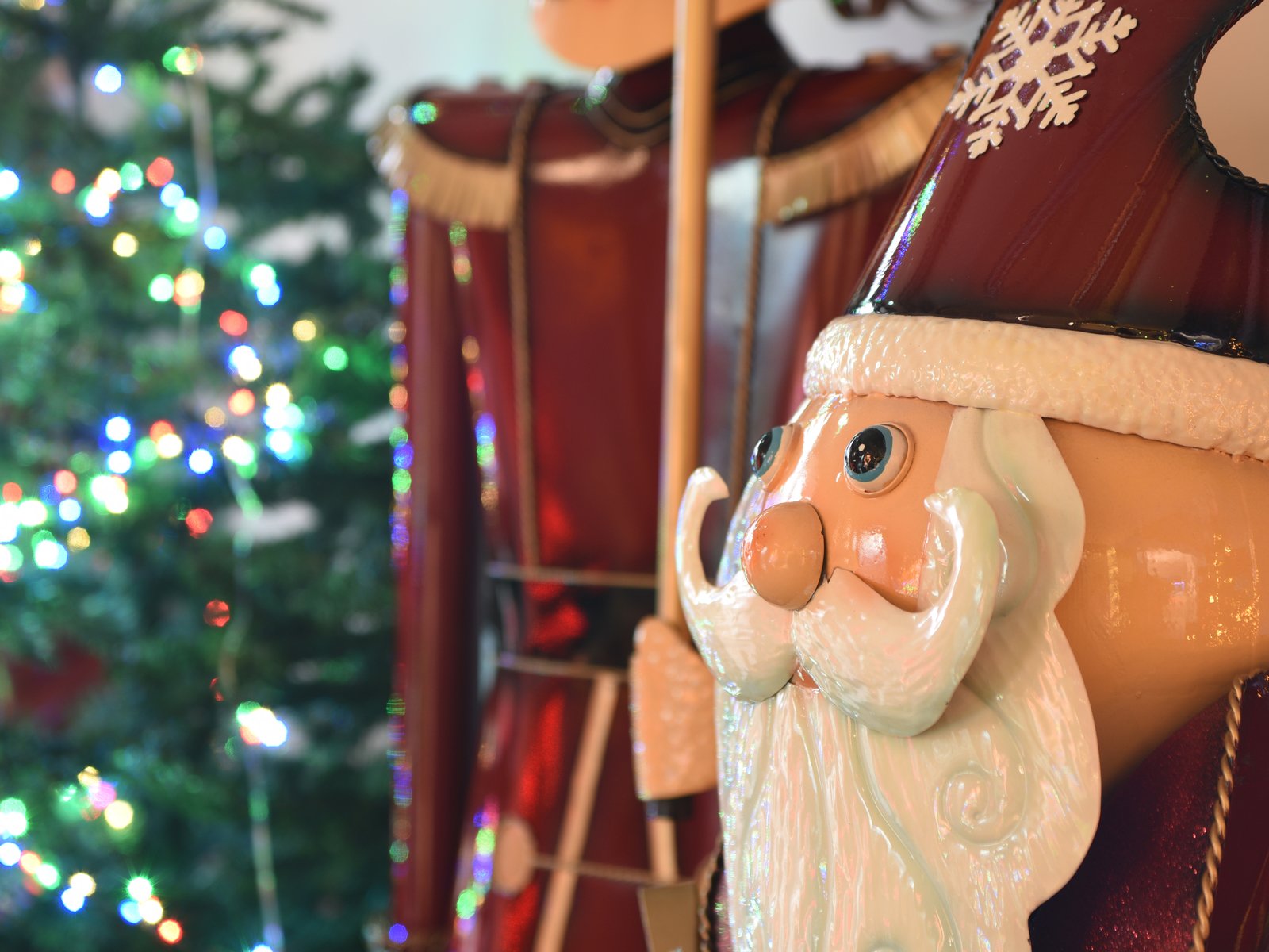 EUROPALMS Nikolaus, Metall, 195cm, rot EUROPALMS Nikolaus, Metall, 195cm, rot