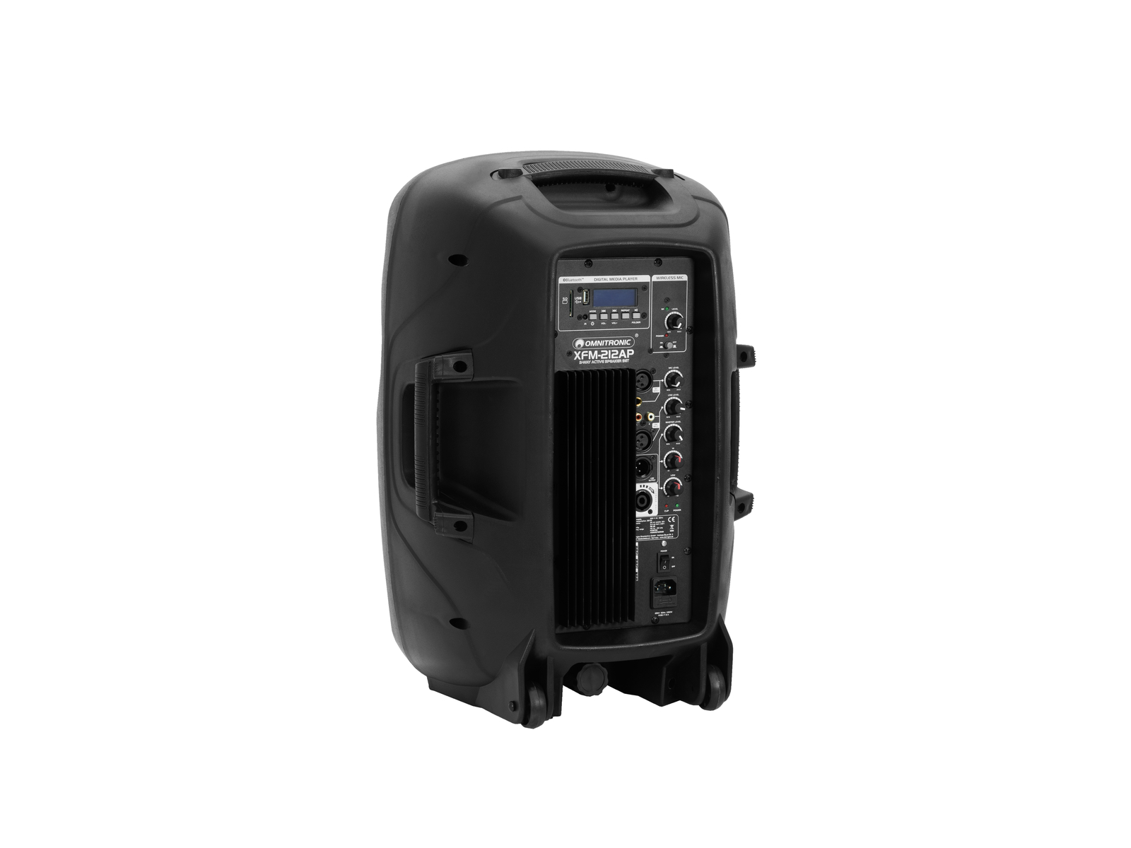 OMNITRONIC XFM-212AP Aktives 2-Wege Lautsprecherset mit Funkmikrofon OMNITRONIC XFM-212AP Aktives 2-Wege Lautsprecherset mit Funkmikrofon