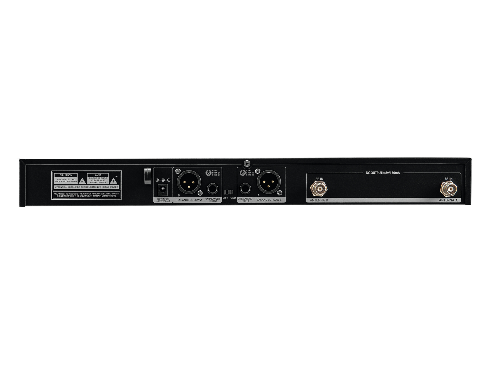 RELACART UR-222D 2-Kanal-UHF-System 823-832 + 863-865 MHz RELACART UR-222D 2-Kanal-UHF-System 823-832 + 863-865 MHz