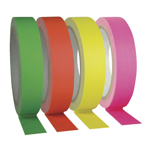 SHOWGEAR Gaffa Tape Neon Yellow 19 mm / 25 m SHOWGEAR Gaffa Tape Neon Yellow 19 mm / 25 m
