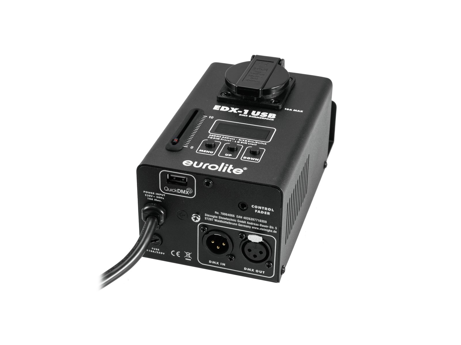EUROLITE EDX-1 DMX USB Dimmerpack EUROLITE EDX-1 DMX USB Dimmerpack