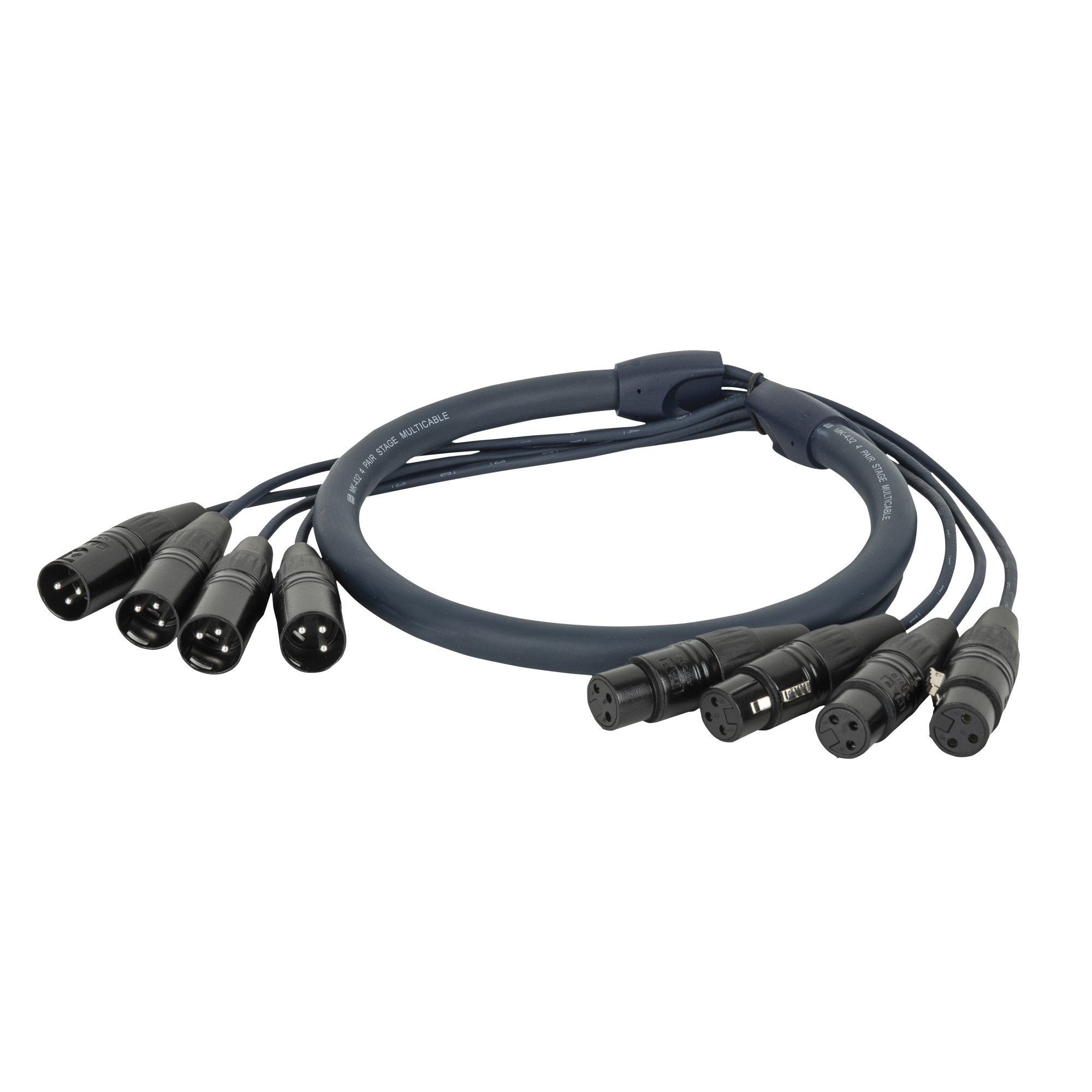 DAP DMX Snake 4-way 3-pin XLR 4-Universum Multikabel - 50 m