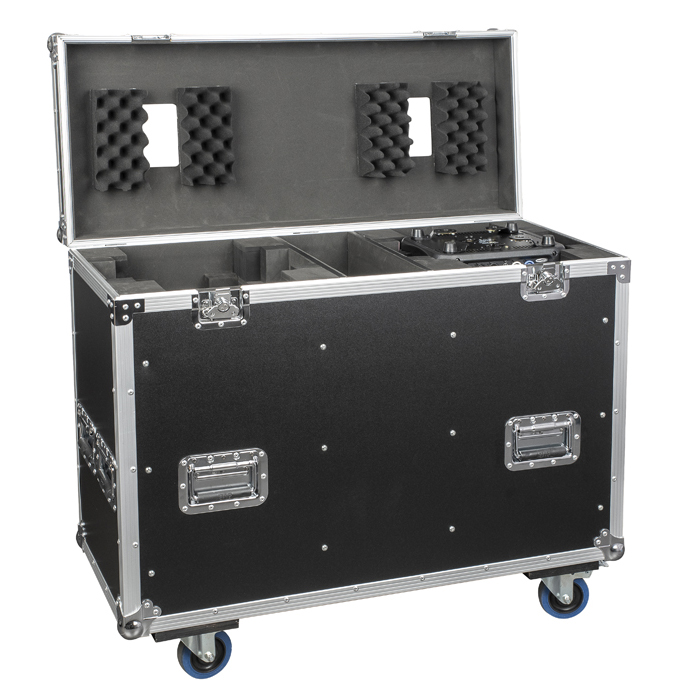 SHOWTEC Case for 2x Phantom 12R Hybrid Flightcase SHOWTEC Case for 2x Phantom 12R Hybrid Flightcase