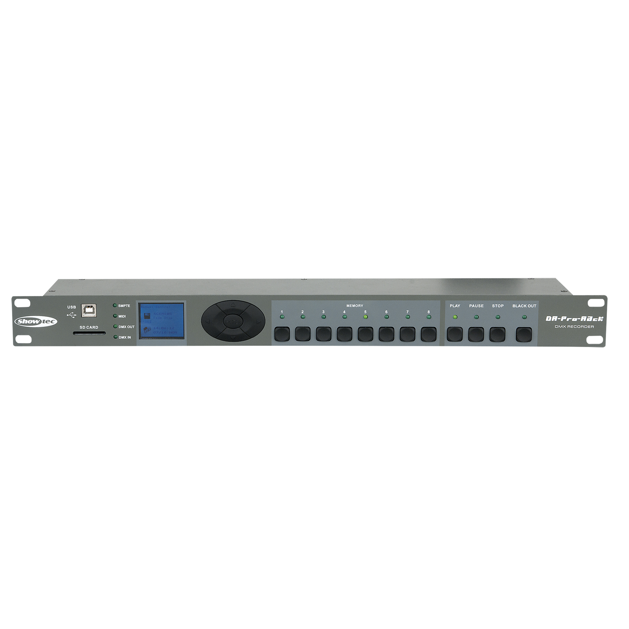 SHOWTEC DR Pro Rack DMX Recorder DMX-Recorder