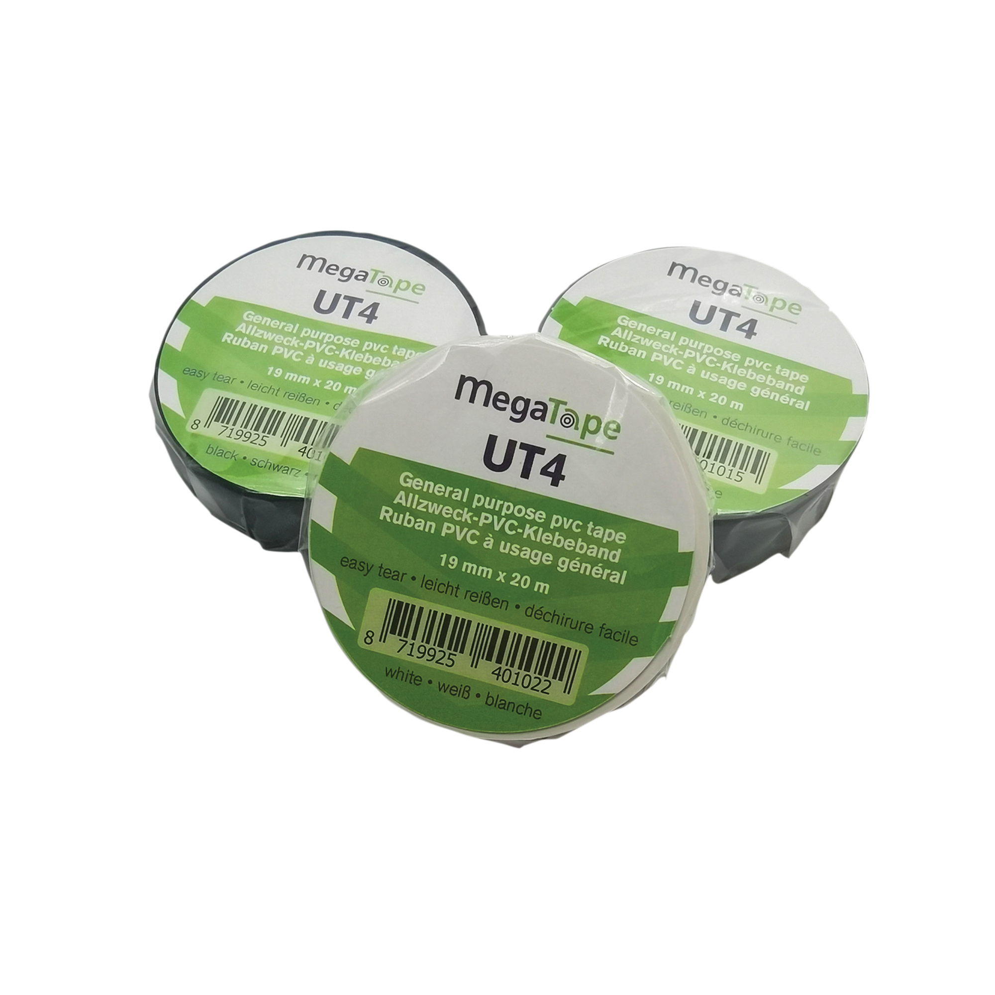 MEGATAPE UT4 Grau - 19 mm/20 m MEGATAPE UT4 Grau - 19 mm/20 m