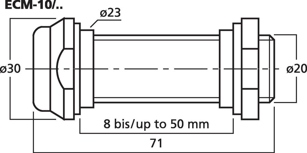 MONACOR ECM-10/SW Phantom-Einbaumikrofon