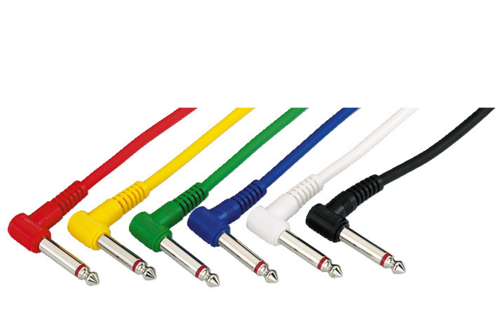 MONACOR APC-06 Noiseless Patchkabel, 6 x 0,3 m MONACOR APC-06 Noiseless Patchkabel, 6 x 0,3 m