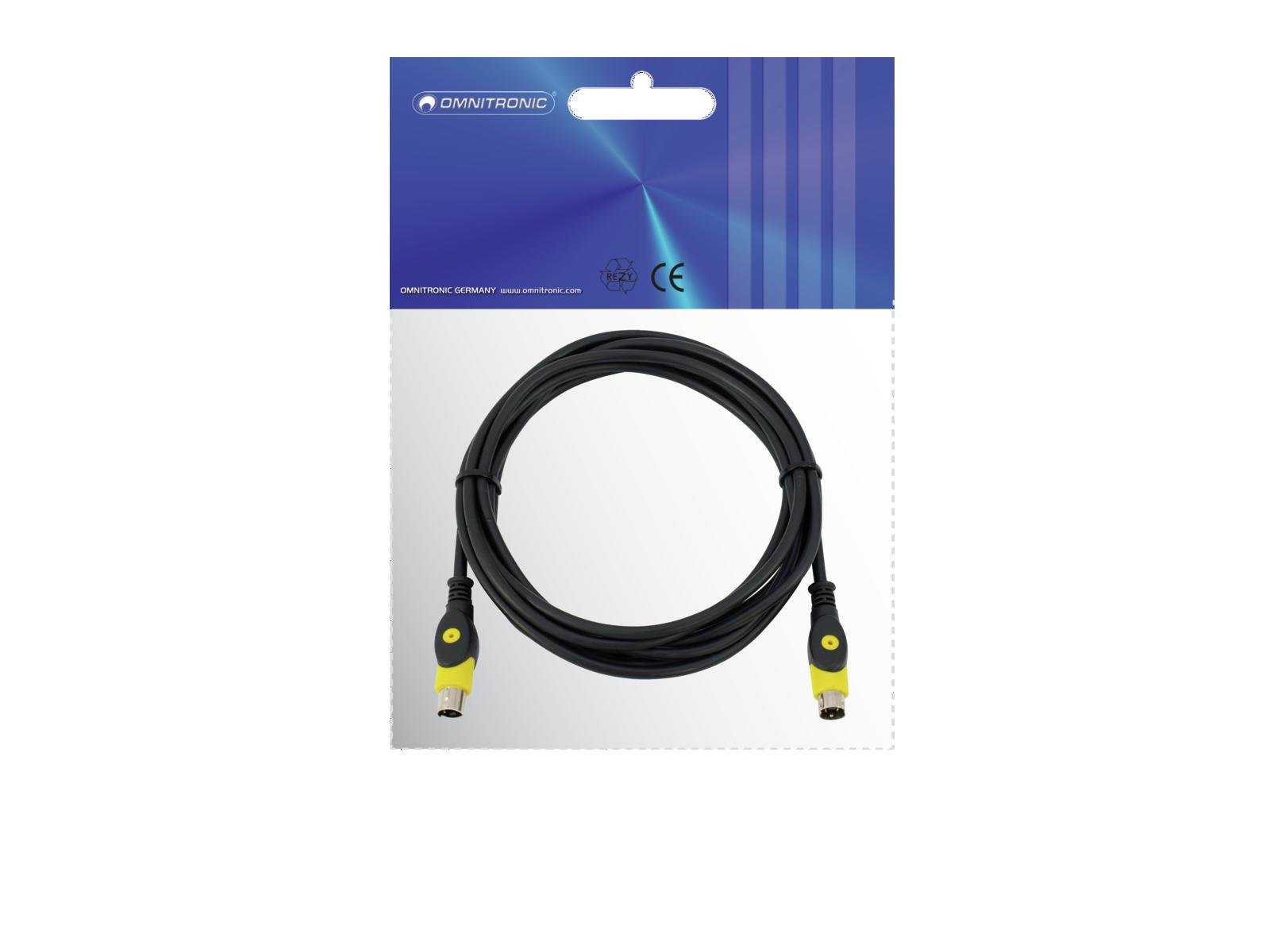 OMNITRONIC S-Video Kabel 3m OMNITRONIC S-Video Kabel 3m