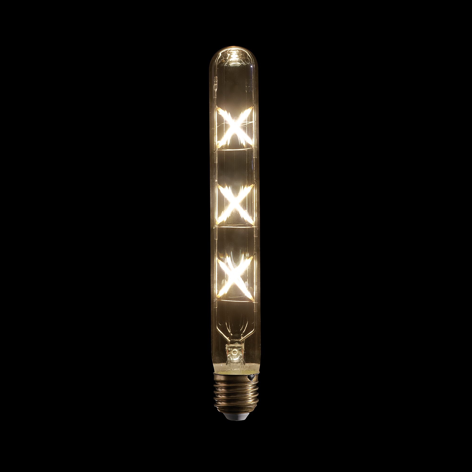 SHOWGEAR LED Filament Bulb T9 225 mm - dimmable - crossed filament 225 mm - di mmbar - gezackter Draht SHOWGEAR LED Filament Bulb T9 225 mm - dimmable - crossed filament 225 mm - di mmbar - gezackter Draht