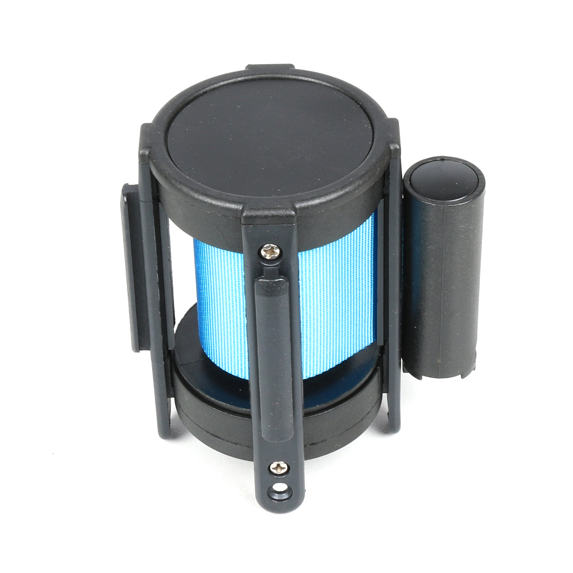 Gurtband-Kassette 2m blau für Absperrpfosten