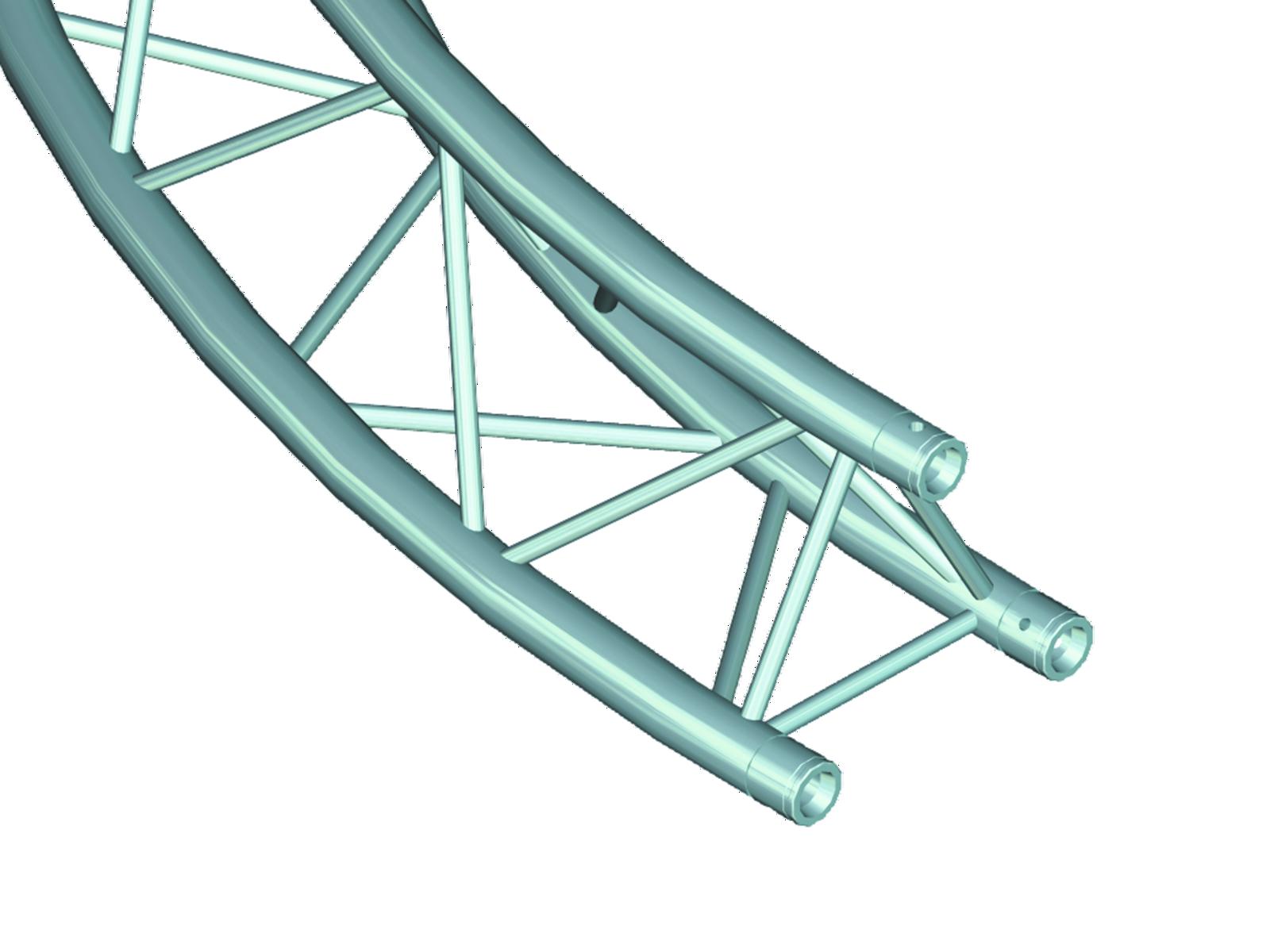 ALUTRUSS TRILOCK 6082 Kreiselement 3m in. 90° /\ ALUTRUSS TRILOCK 6082 Kreiselement 3m in. 90° /\