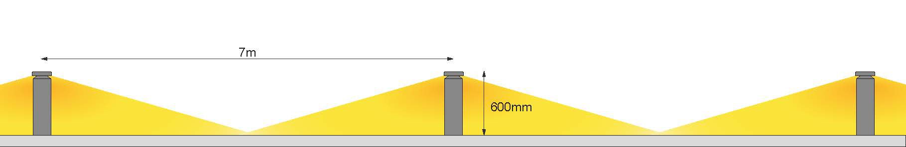 Faro 60, 24 W, DALI, 3000 K, grau