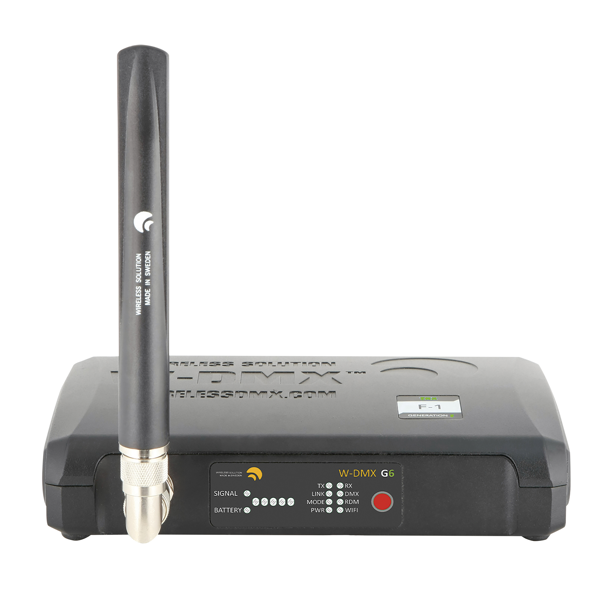 Wireless solution BlackBox F-1 G6 Transceiver Drahtloser DMX, ArtNet & Streaming ACN-Sender & -Empfänger
