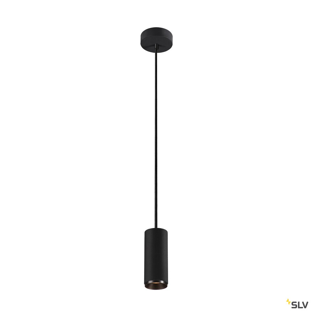 NUMINOS PD PHASE S, Indoor LED Pendelleuchte schwarz/schwarz 2700K 24°