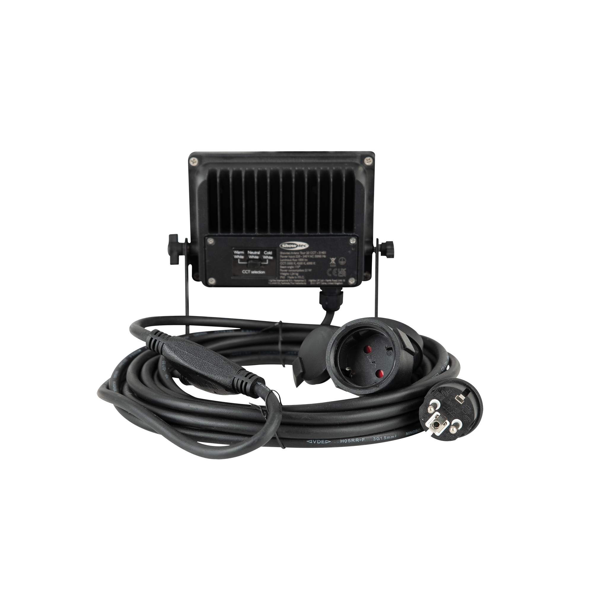 SHOWTEC Aviano Tour 30W CCT LED-Fluter mit einstellbare Farbtemperatur SHOWTEC Aviano Tour 30W CCT LED-Fluter mit einstellbare Farbtemperatur