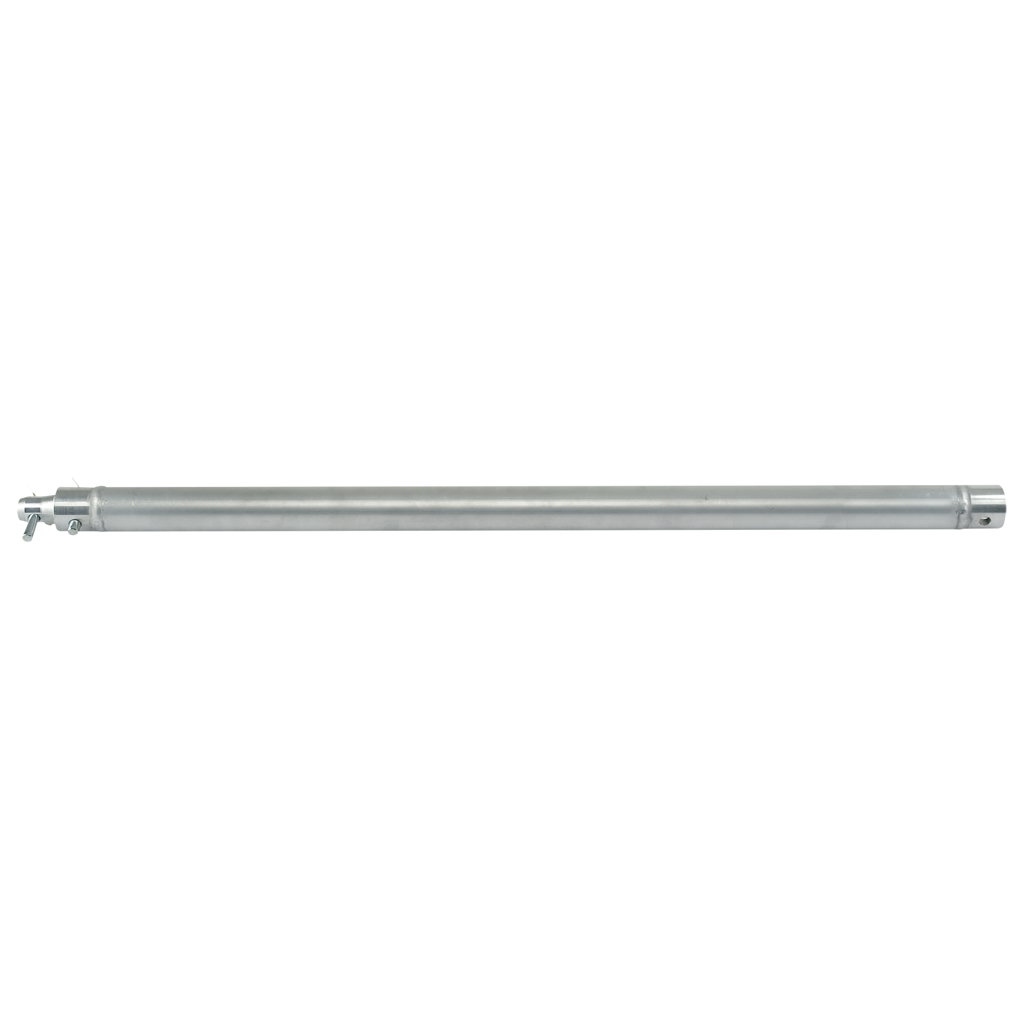 MILOS F Truss - Single Tube 50 mm F (Prolyte Ø 27,8 mm compatible), Silver, 3.000mm Tube F 3000 - incl. 1x female receiver - 300 cm - silver