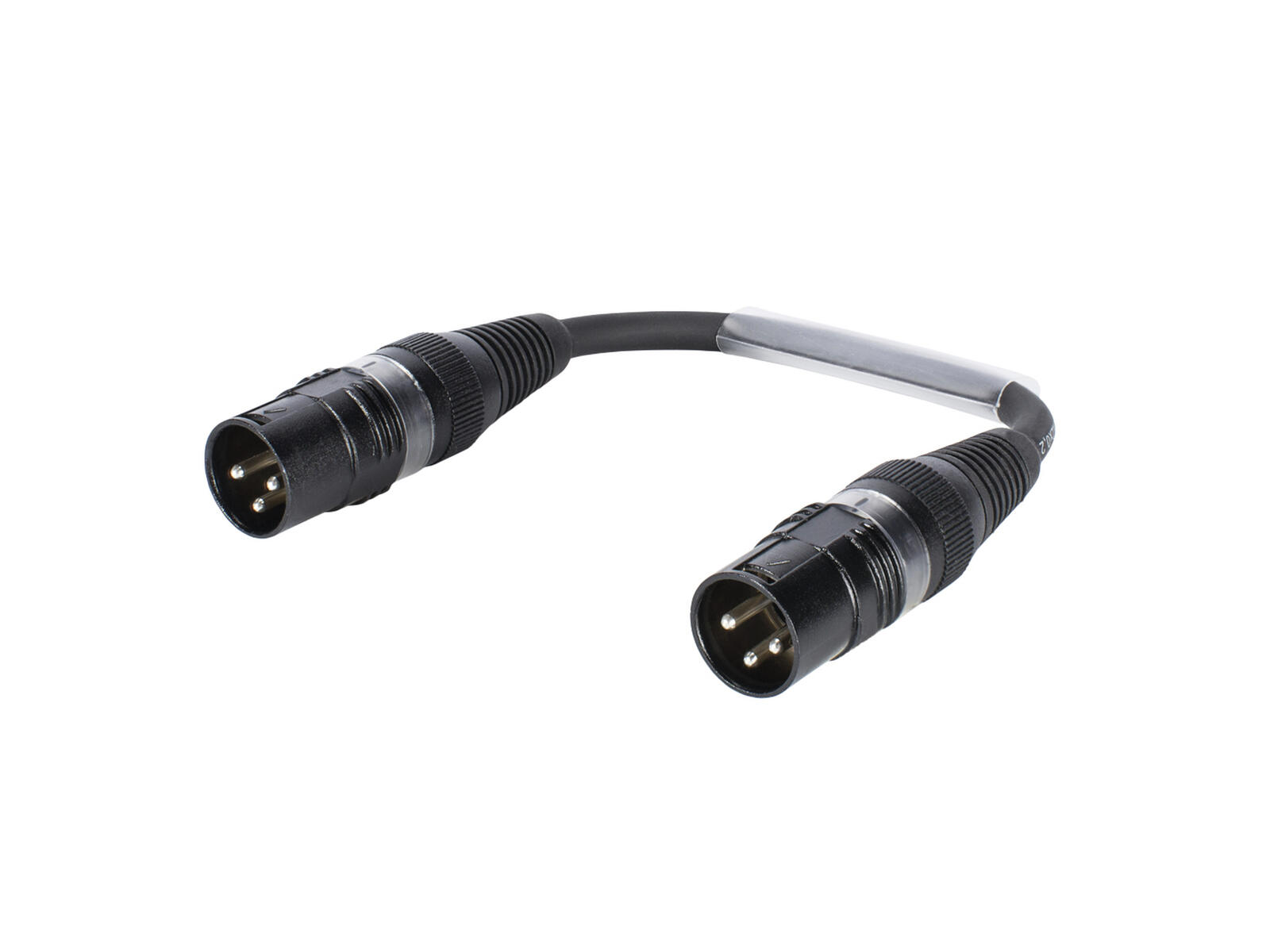 SOMMER CABLE Adapterkabel XLR(M)/XLR(M) 0,15m sw SOMMER CABLE Adapterkabel XLR(M)/XLR(M) 0,15m sw
