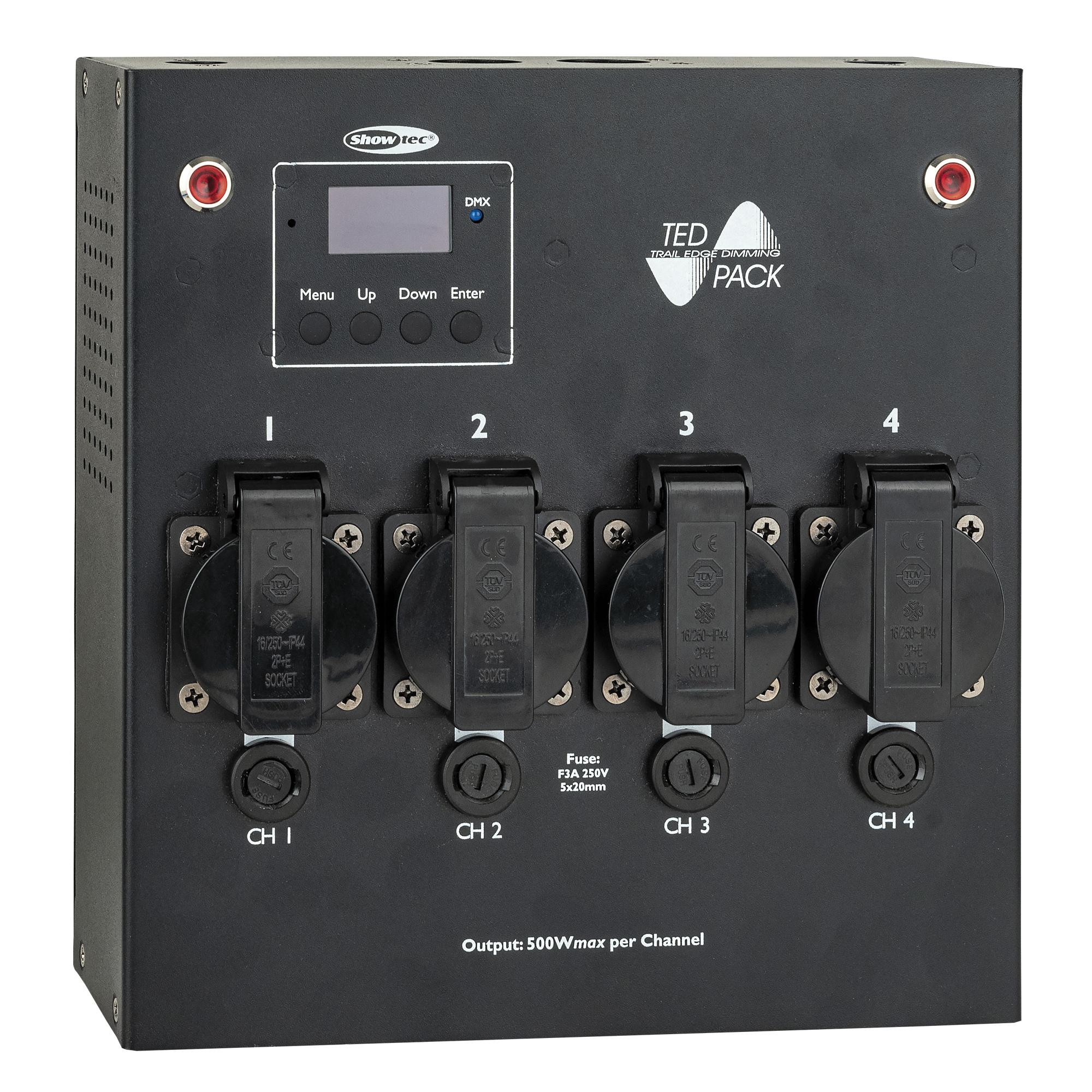 SHOWTEC TED Pack 4-Channel Dimmer Pack 4-Kanal Dimmerpack