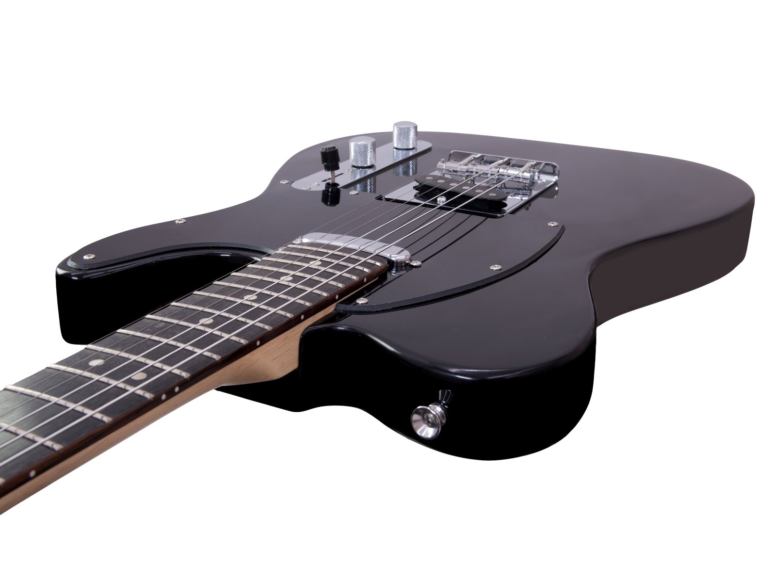 DIMAVERY TL-401 E-Gitarre, schwarz