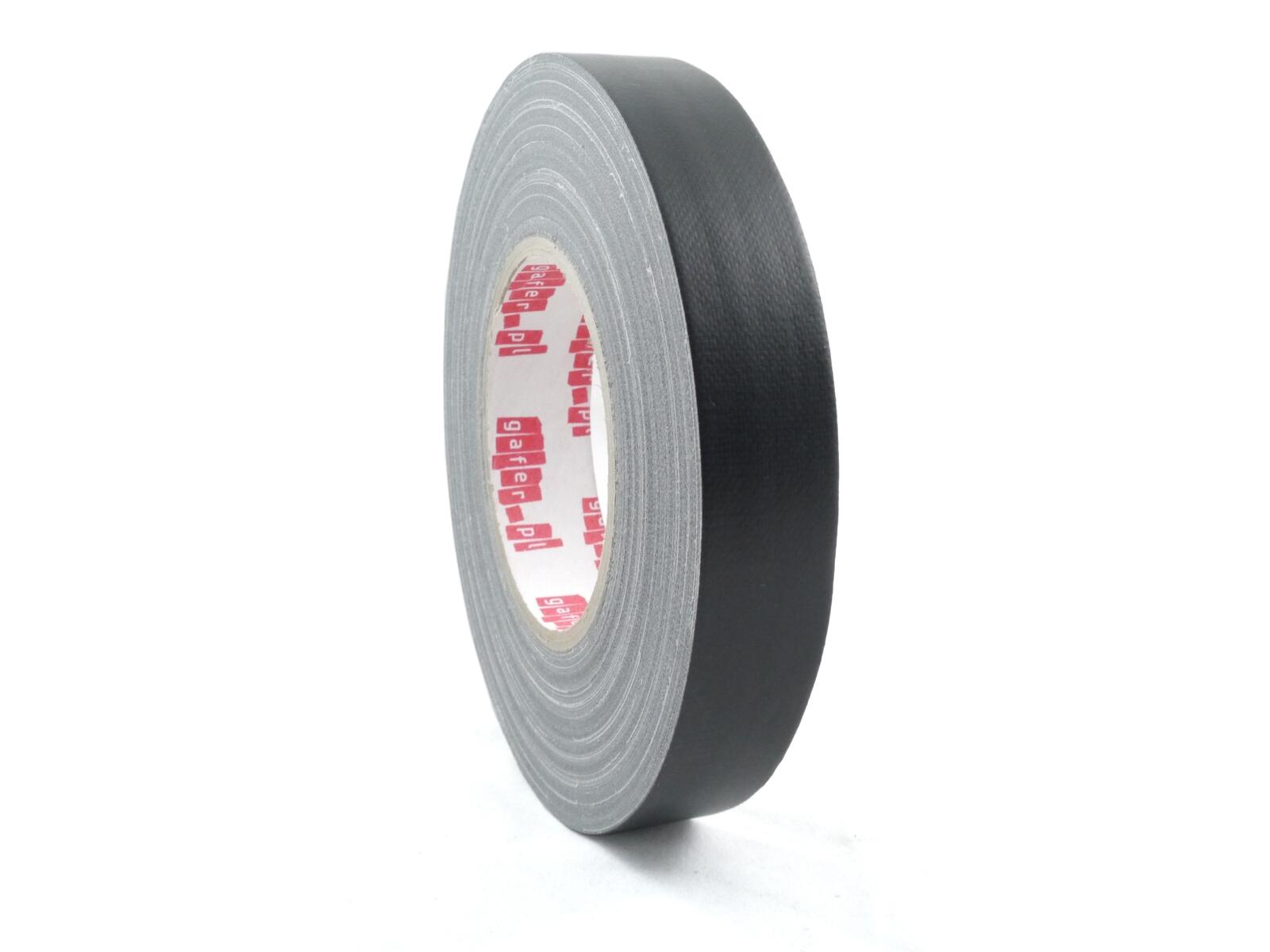 GAFER.PL MAX Gaffa Tape 25mm x 50m schwarz matt GAFER.PL MAX Gaffa Tape 25mm x 50m schwarz matt