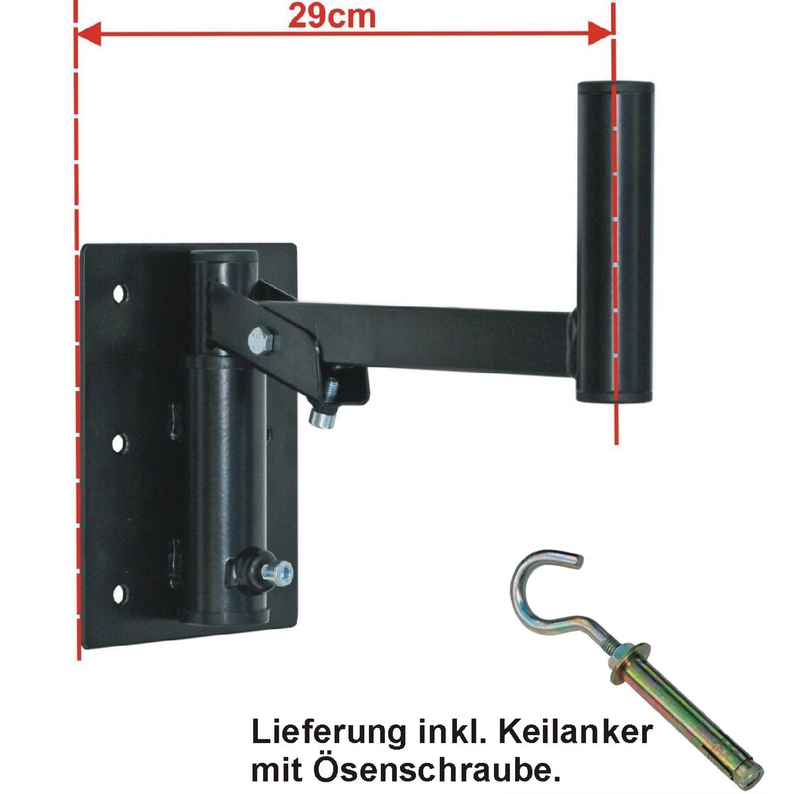 HILEC WB-L30 Wandhalter für Lautsprecher