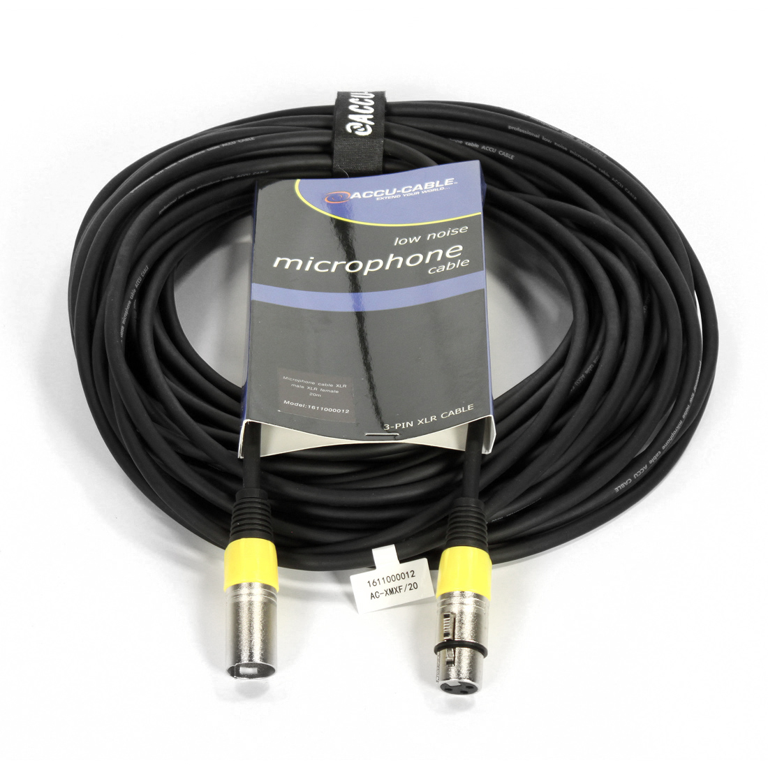 AC-XMXF/20 microphone cable XLR/XLR 20m