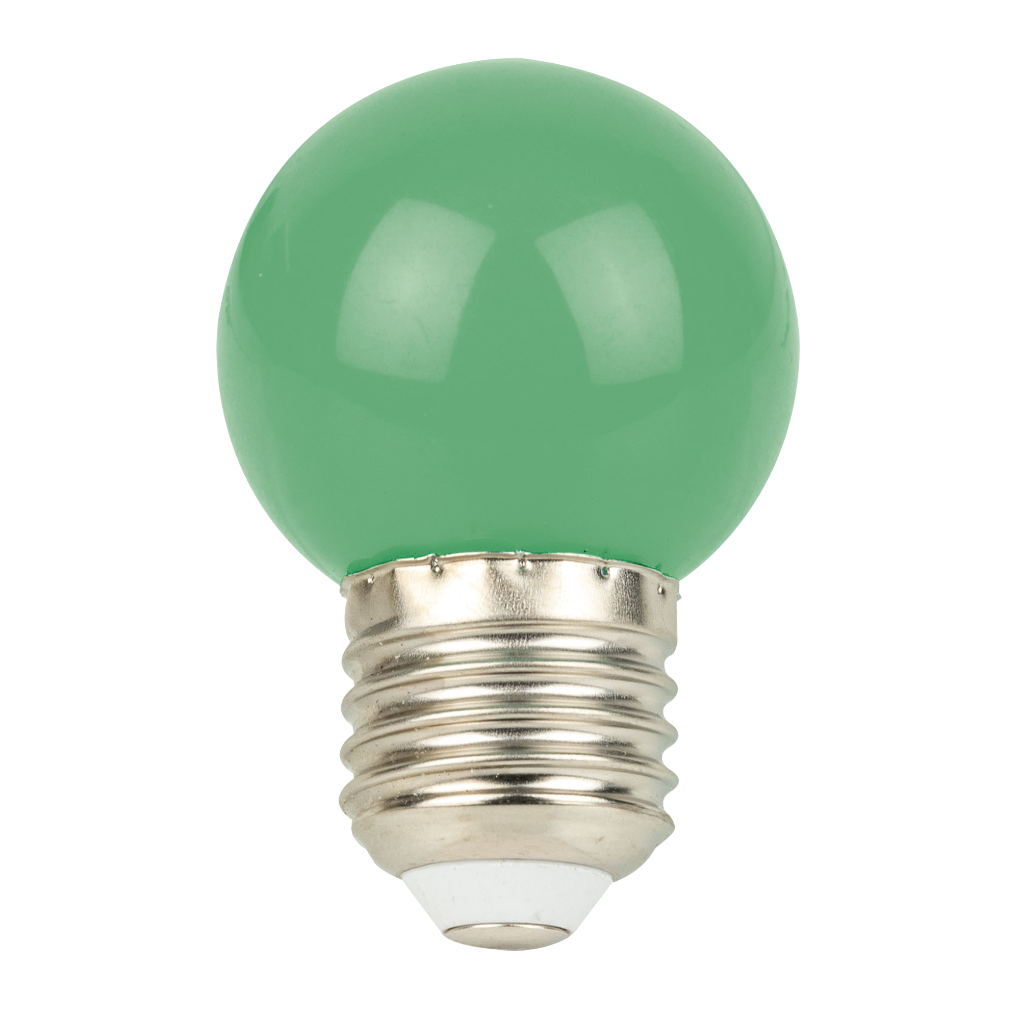 SHOWGEAR G45 LED Bulb E27 1 W - green - non-dimmable 1 W - grün - nicht dimmbar