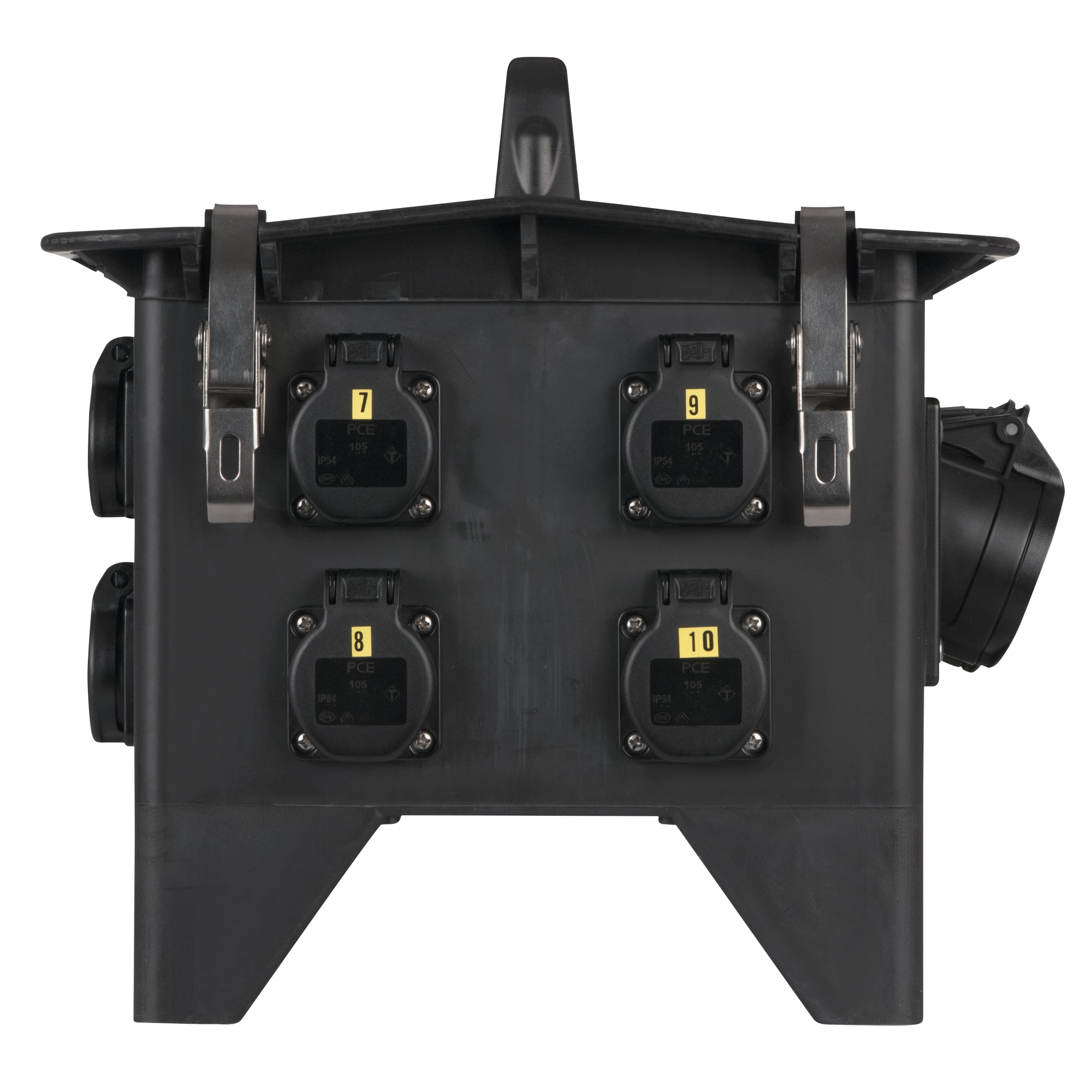 PCE MPD-832CEE Power Splitter CEE 32 A 8x Schuko - 2x CEE 16 A 5P 8x Schuko - 2x CEE 16 A 5P