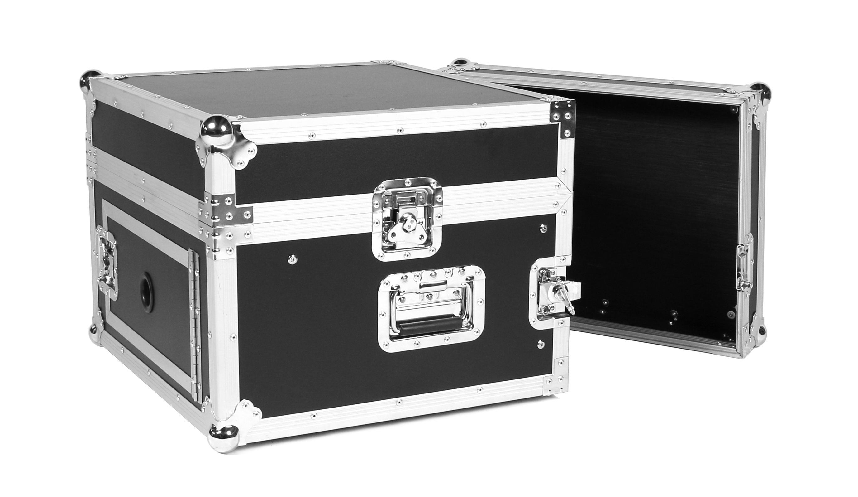 Case 6HE/8HE Winkelrack mit Laptop Ablage Case 6HE/8HE Winkelrack mit Laptop Ablage