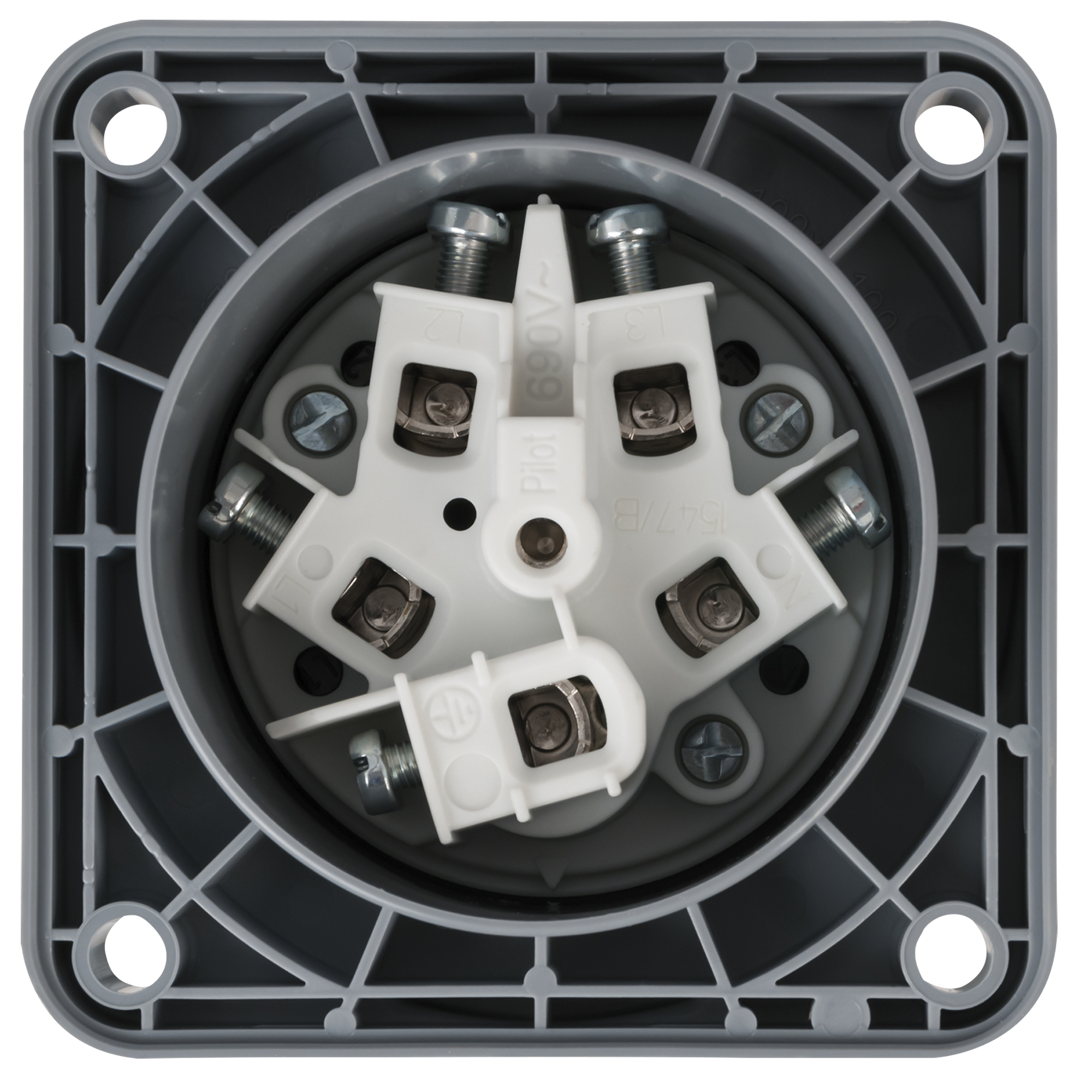 PCE CEE 63 A/400 V 5-pin Socket male Rot - IP67