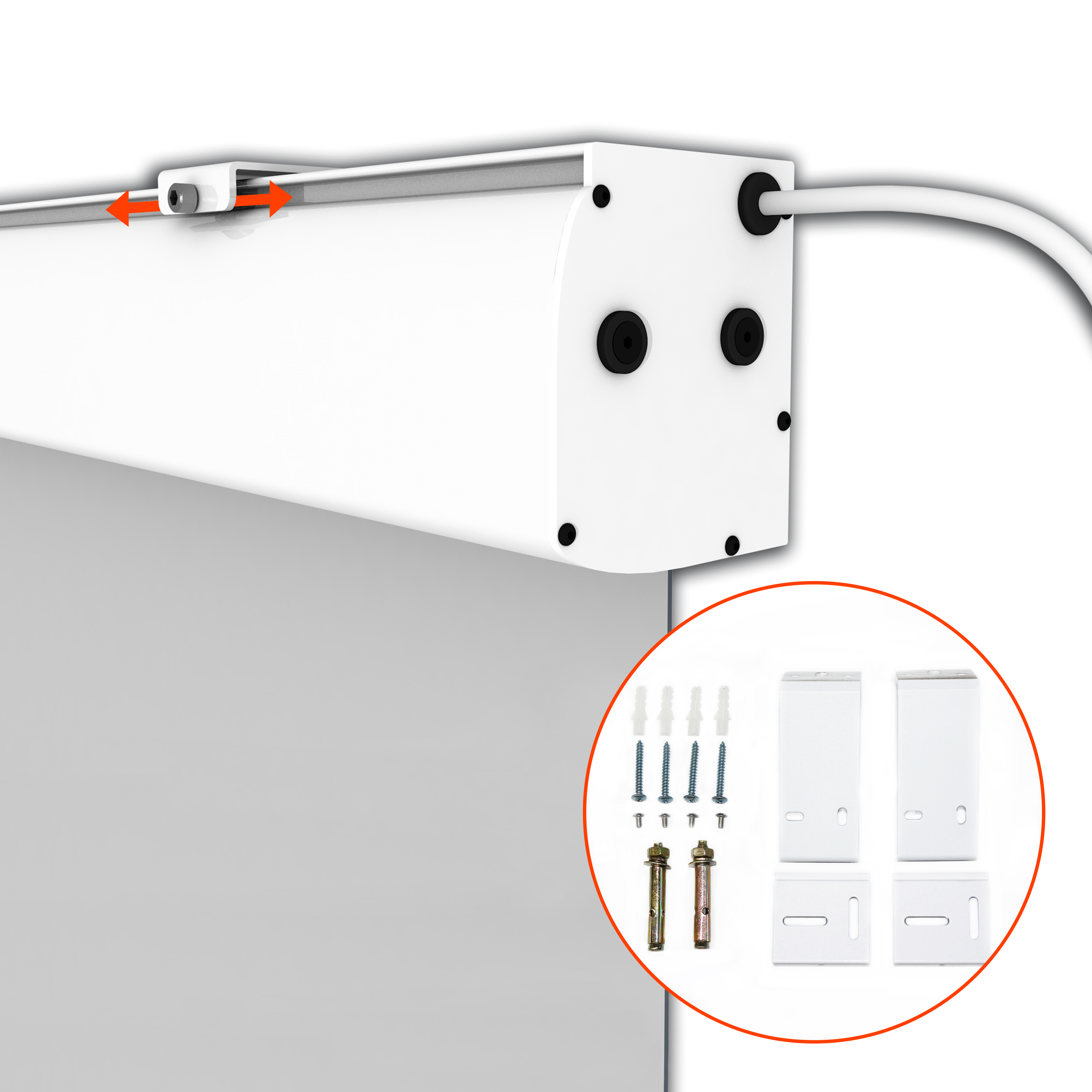 celexon Leinwand Motor Expert 200 x 125 cm
