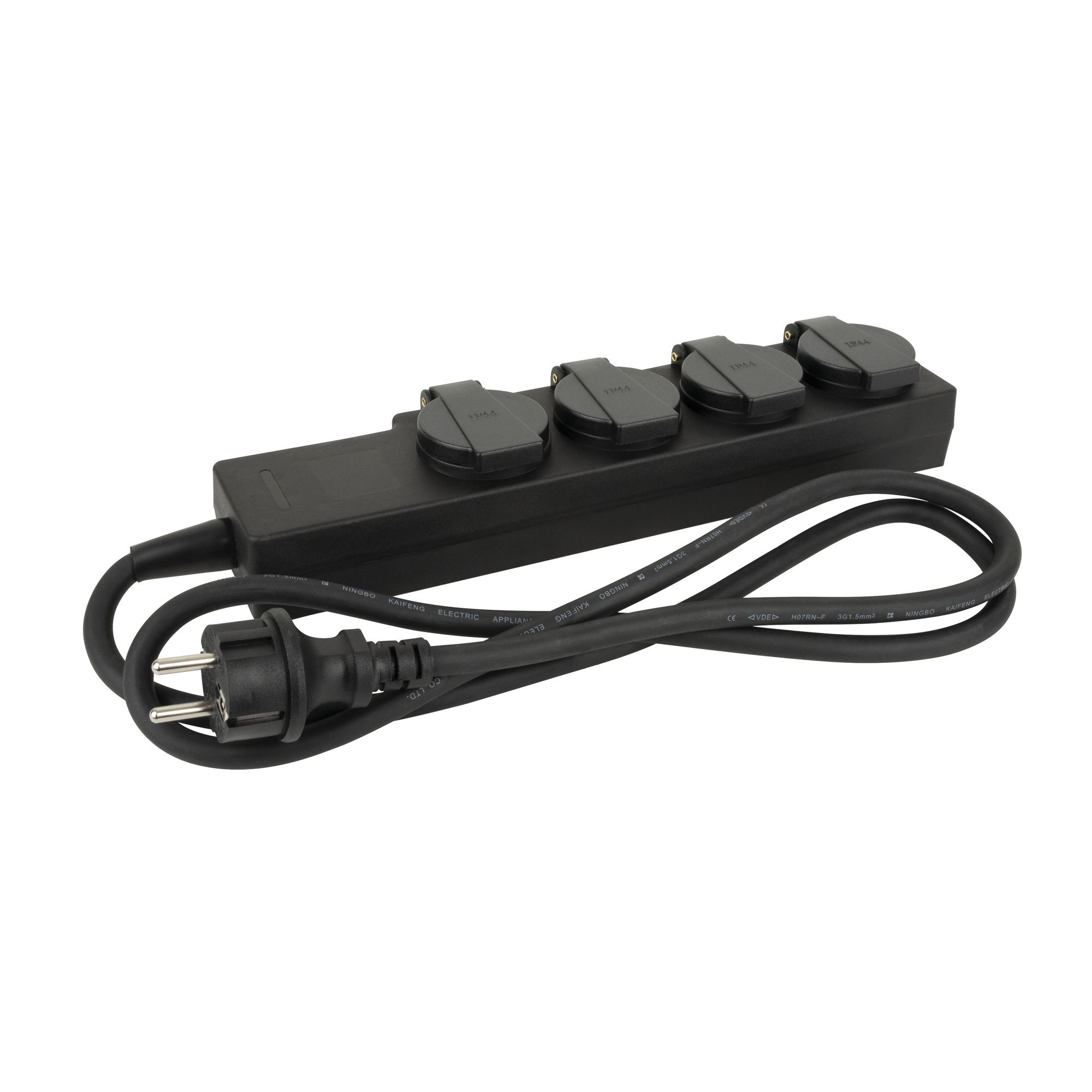DAP Multisocket Schuko 4-way 3x 1.5 mm² 1.5 m 1.5 m DAP Multisocket Schuko 4-way 3x 1.5 mm² 1.5 m 1.5 m