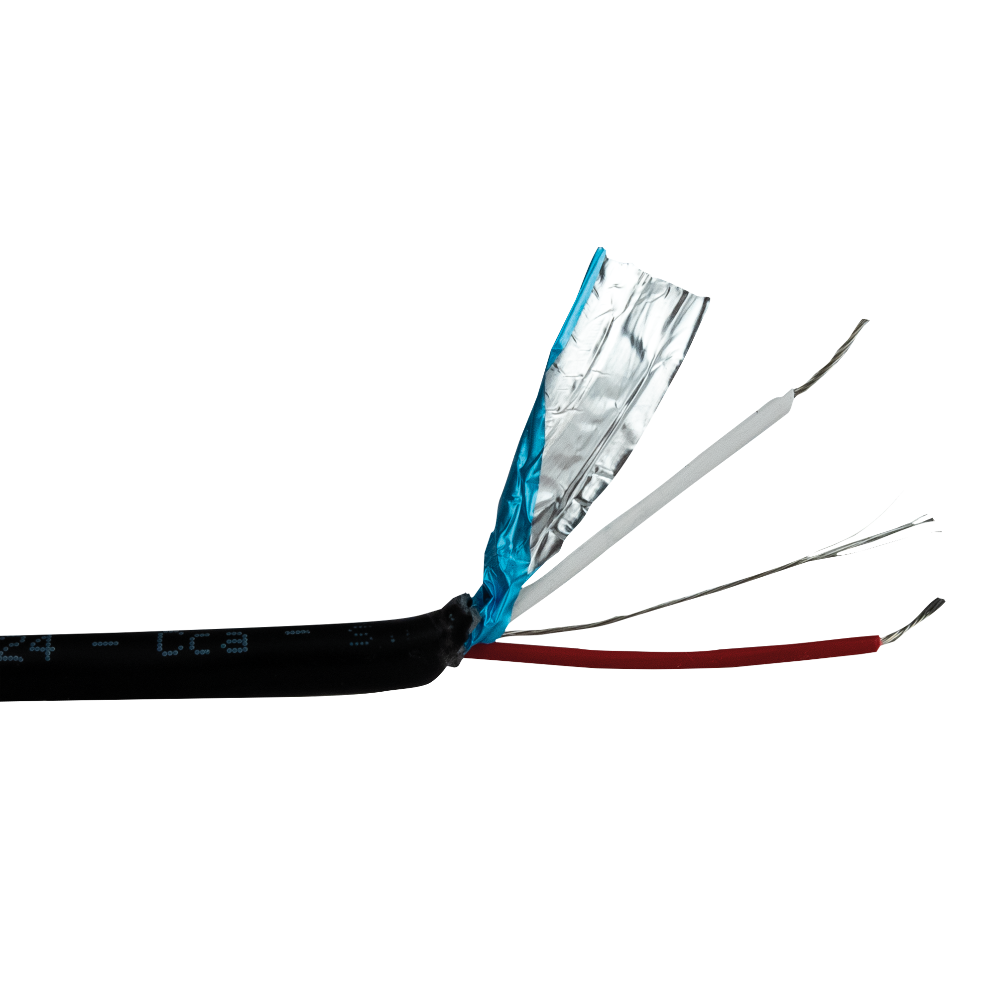 DAP MC-224-Cca-S1b-d2-a1 CPR Microphone Cable EN 50575 - 2x 0.34 mm² - 100 m on spool - black jacket EN 50575 - 2x 0,32 mm² - 100 m auf Spule - schwarze Ummantelung