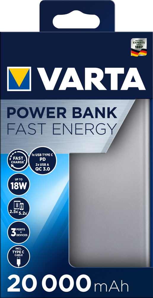 Powerbank Fast  Energy 20000mAh
