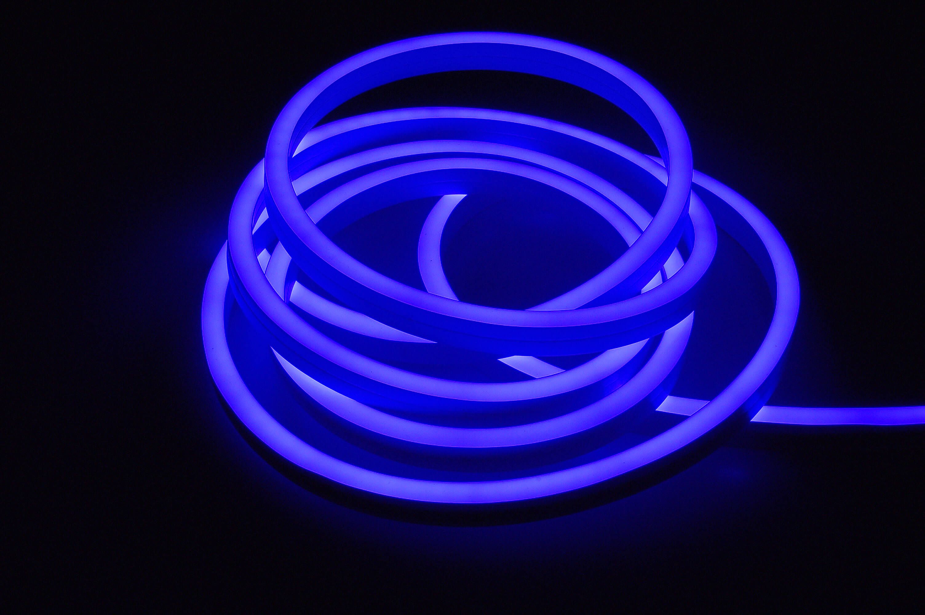 D Flex Line Side-View, Neon, 24V-10W, RGB/3000K, 5m, PU